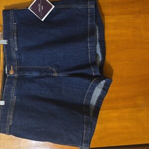 Ava & Viv Women's Jean Shorts - Deep Denim in Indigo